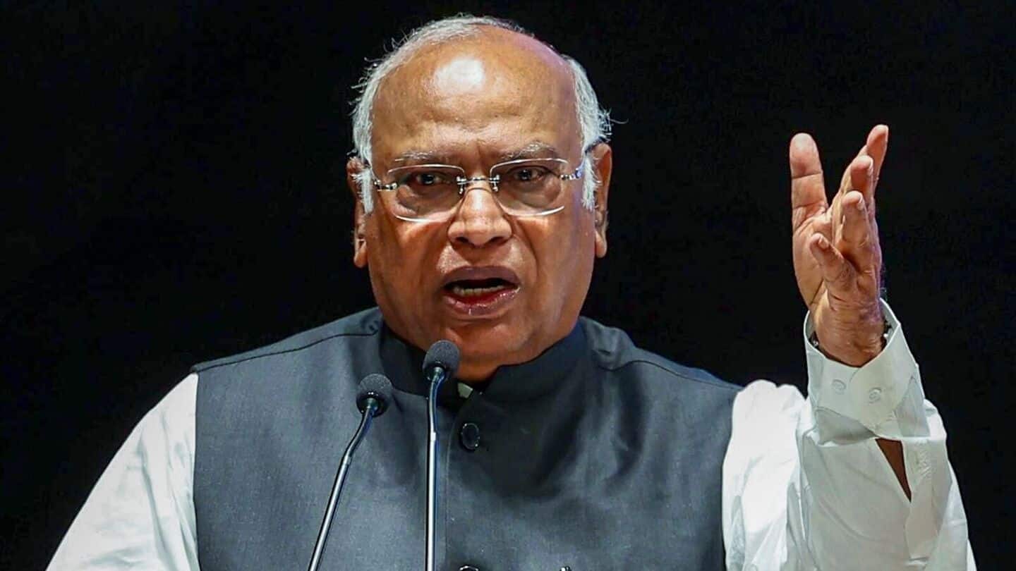 'Heard Trump's audio clips on Modi...': Kharge's swipe at PM