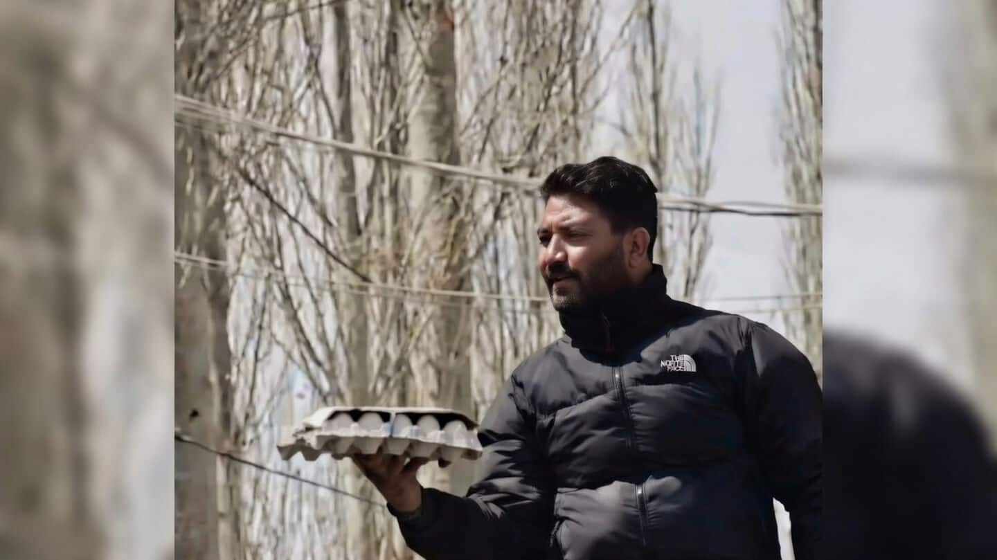 Ladakhi buys single egg for ₹25,000 at Iran donation drive 