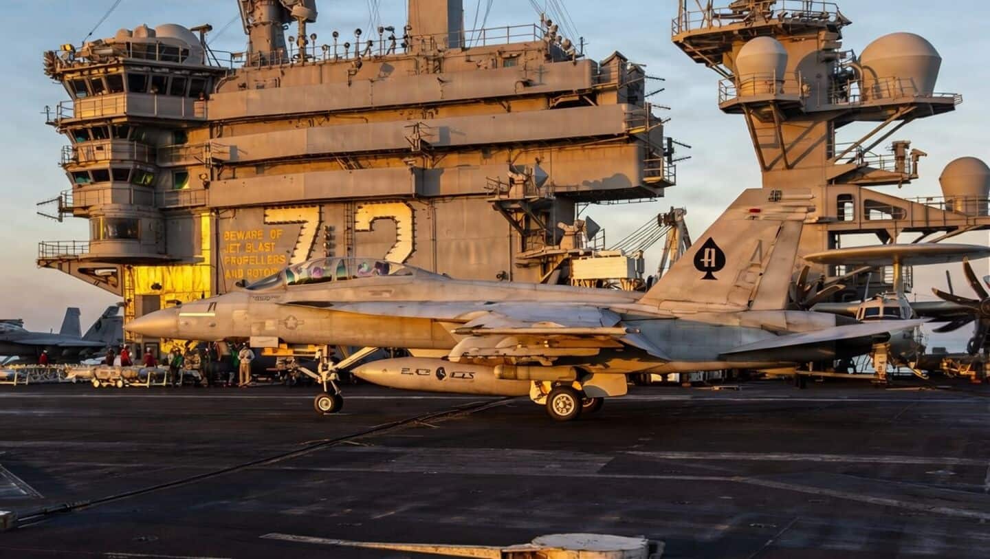 Iran fires missiles at USS Abraham Lincoln 