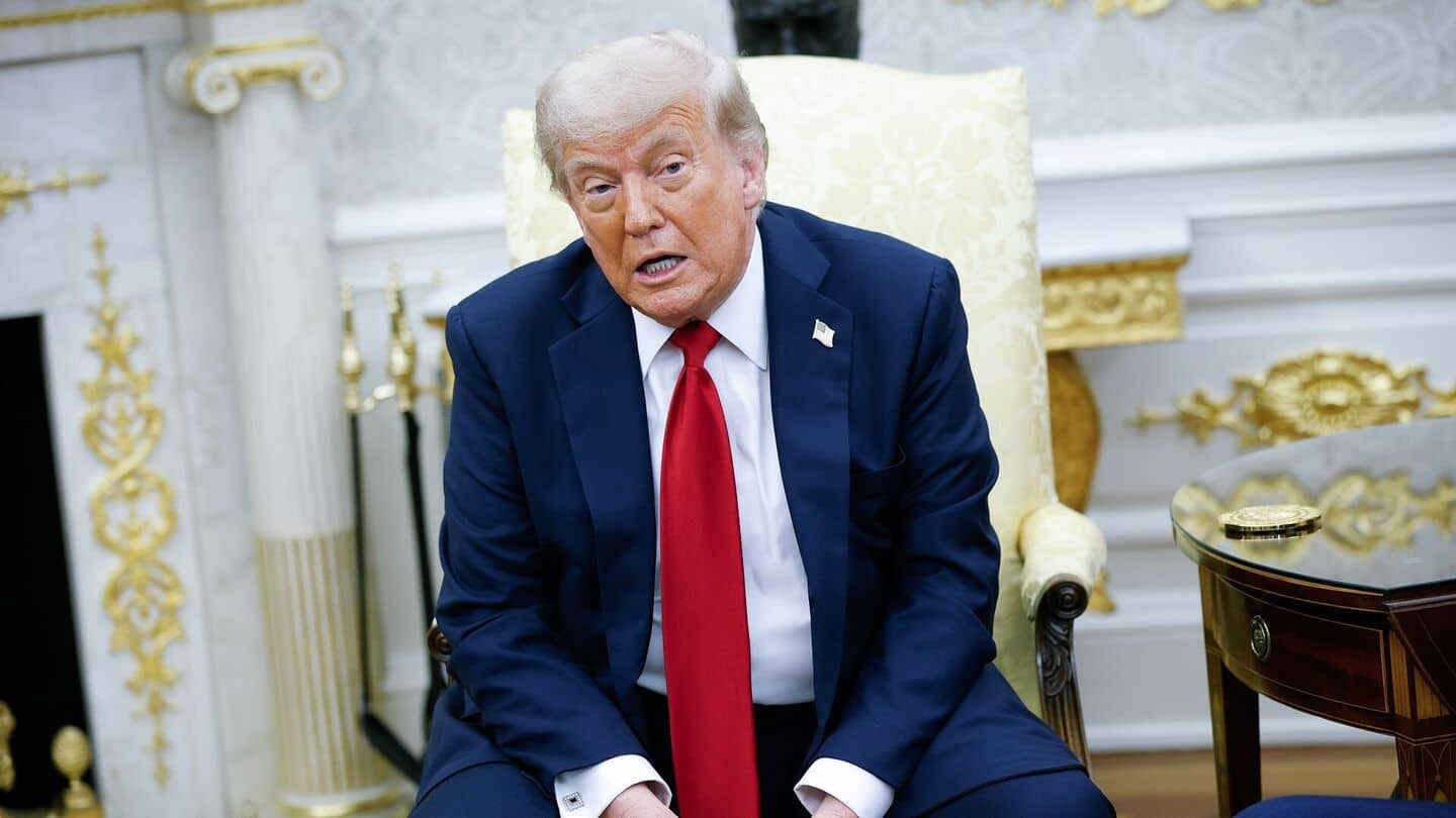 White House responds to reports Trump named in Epstein files 