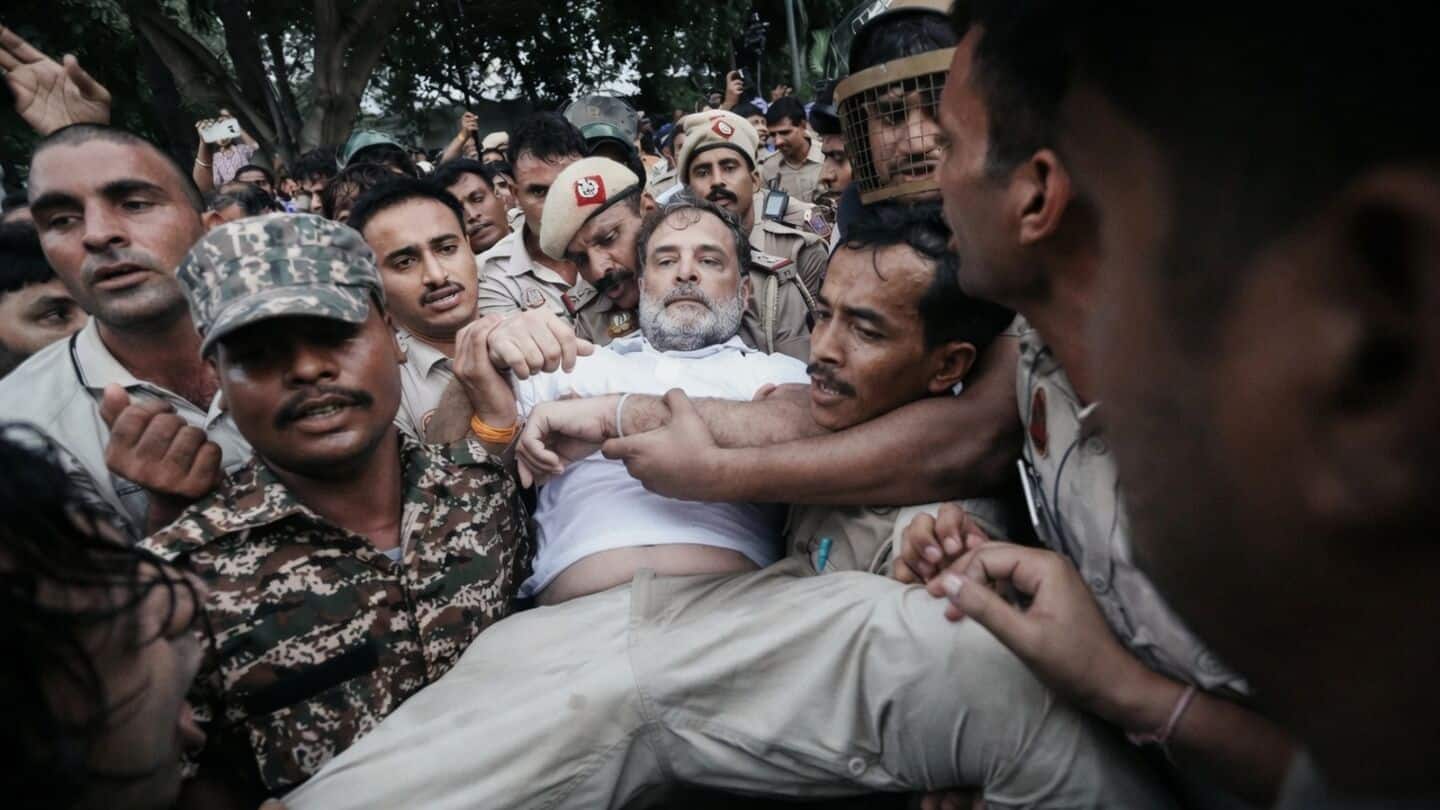 Rahul Gandhi lists 5 demands after being released from detention