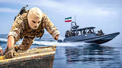 Iran seizes India-bound ship; video shows masked men climbing vessel
