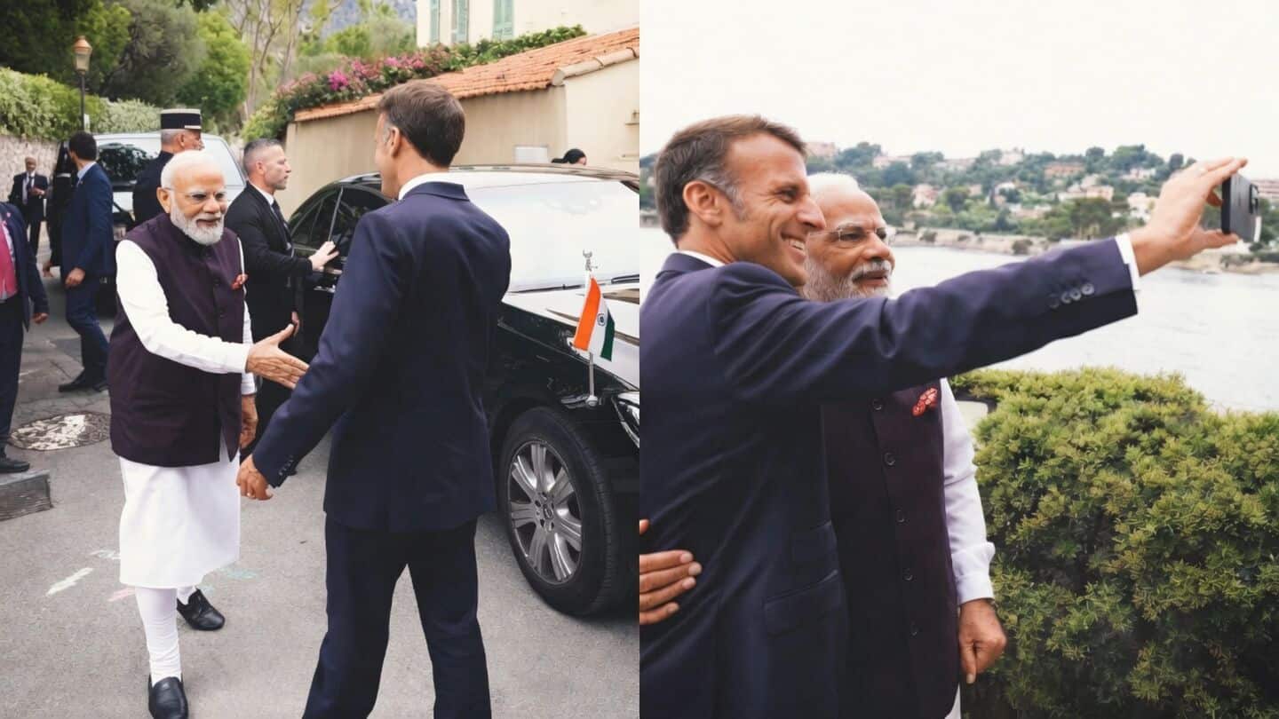 Macron shares Modi's France tour video with 'Dhurandhar' track 