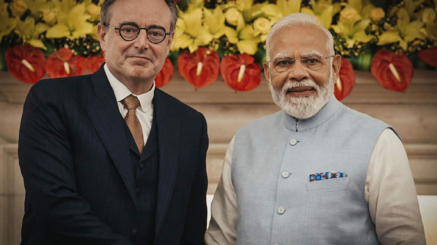 India-Belgium firms sign defense deals spanning rockets, drones, tank turrets 