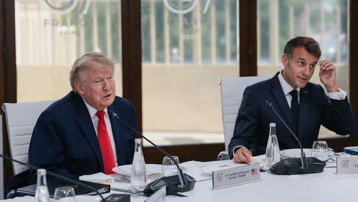 Trump blames France student protests on Islam, mass migration