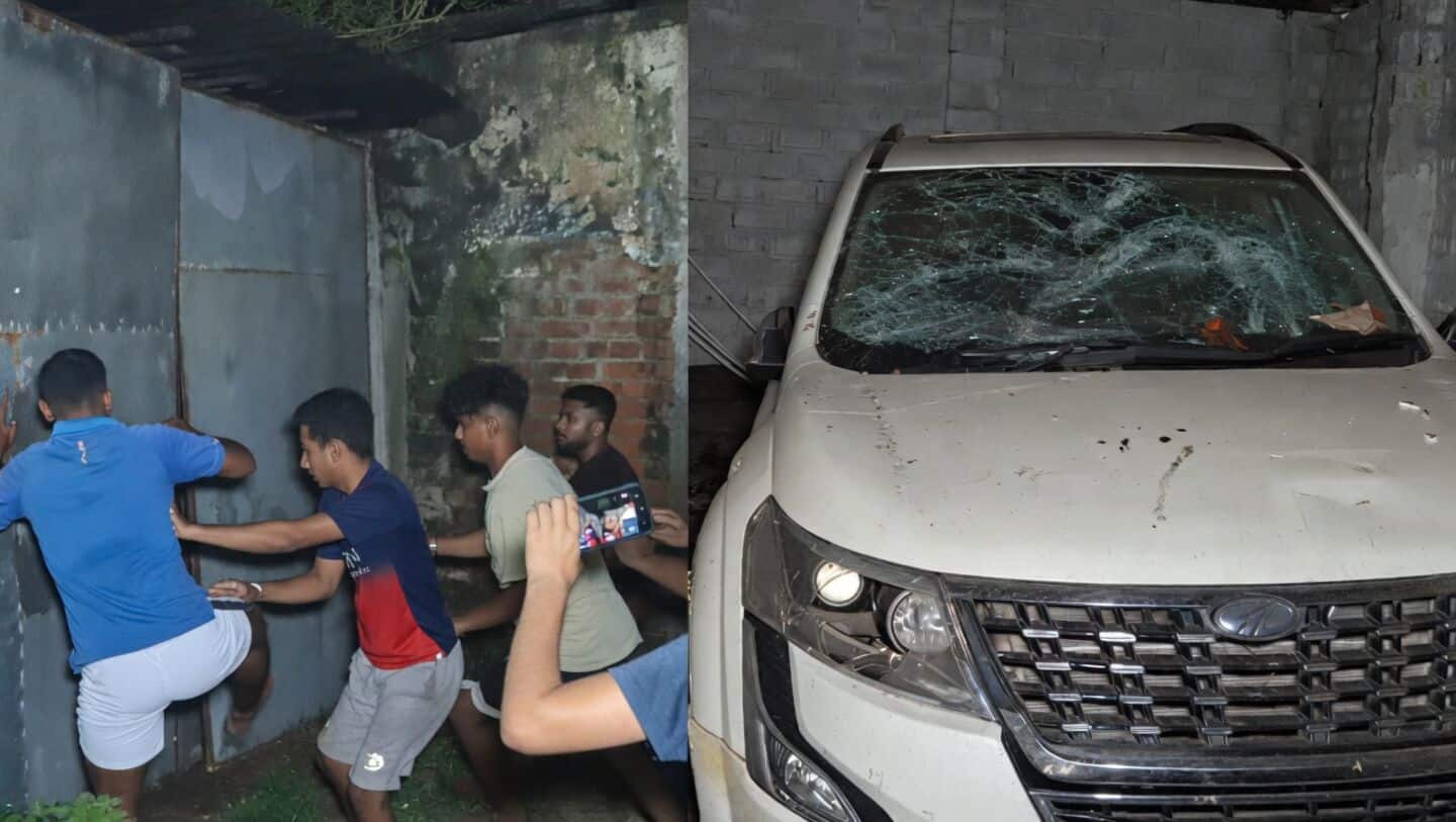 'Chor, chor': Mob vandalizes TMC councilor's house, SUV during arrest 