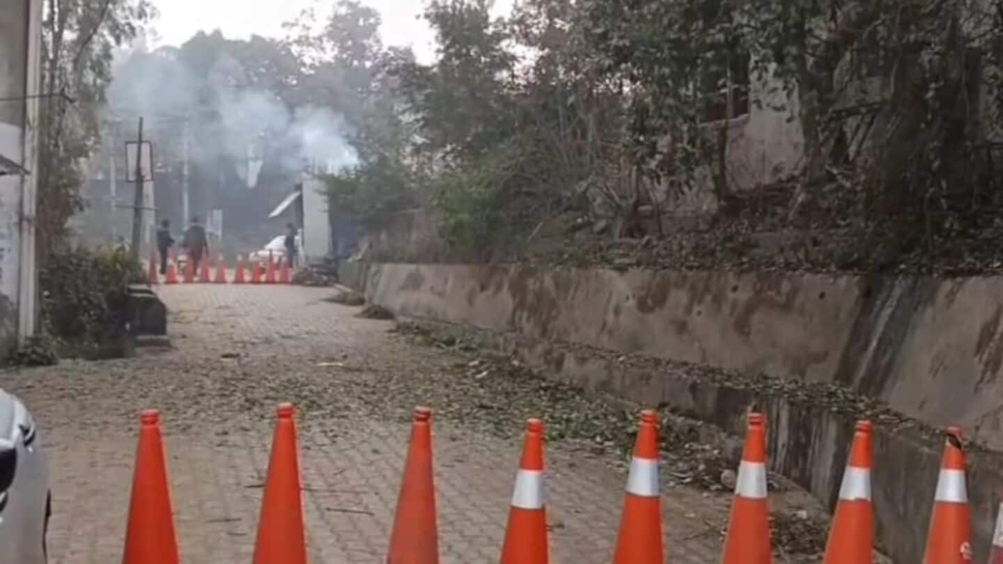 Himachal: Powerful blast near police station shatters windows