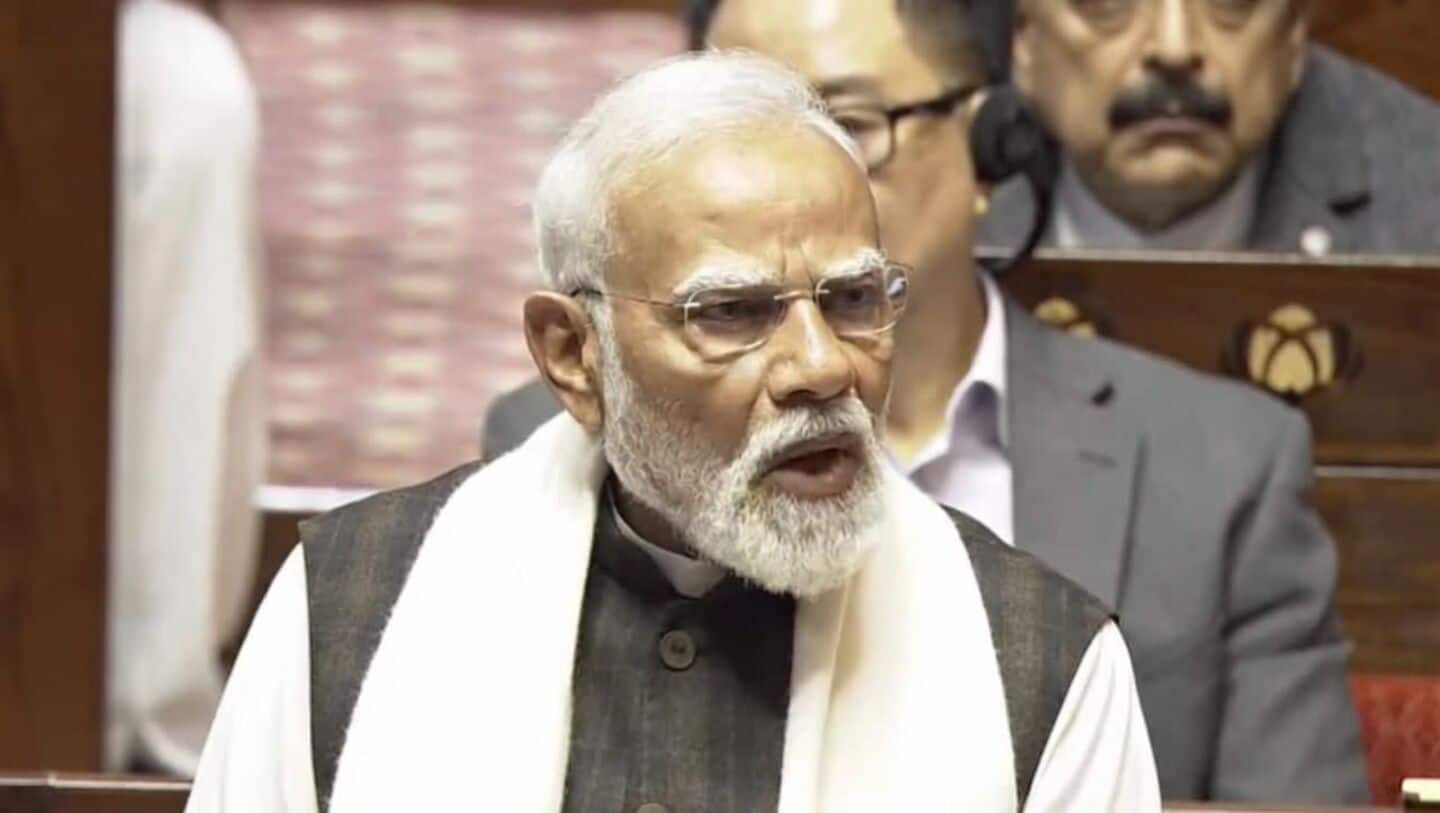 Modi bids emotional farewell to 37 retiring Rajya Sabha members 