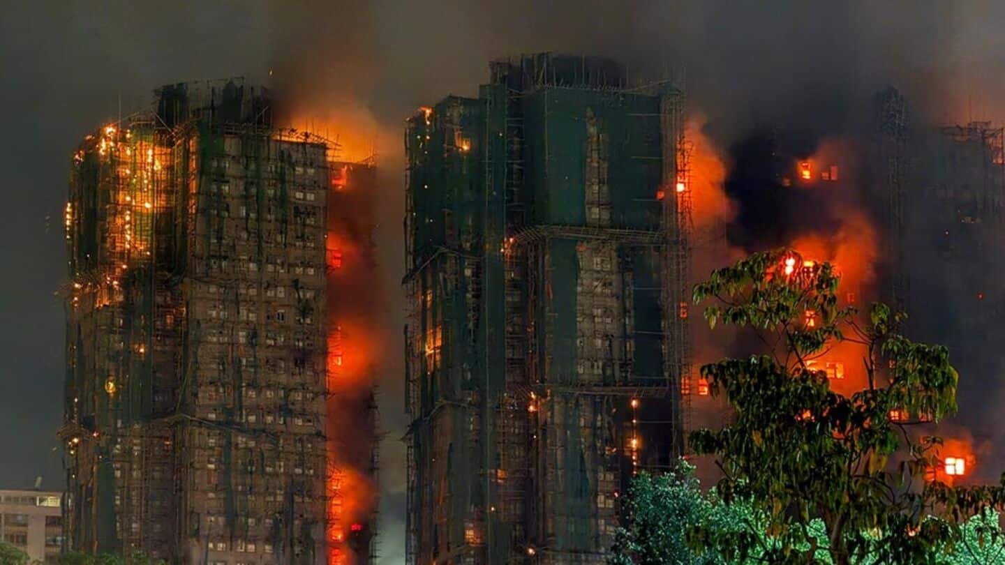 Hong Kong fires: Death toll rises to 44; 279 missing
