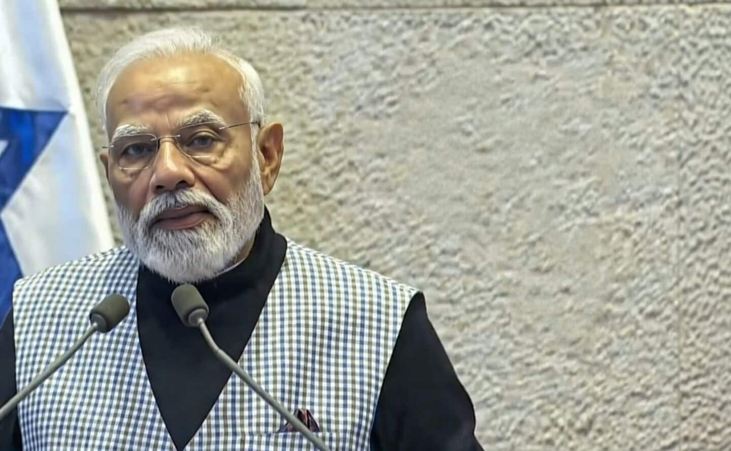 'India-Israel connection written in blood, sacrifice': Modi in Knesset