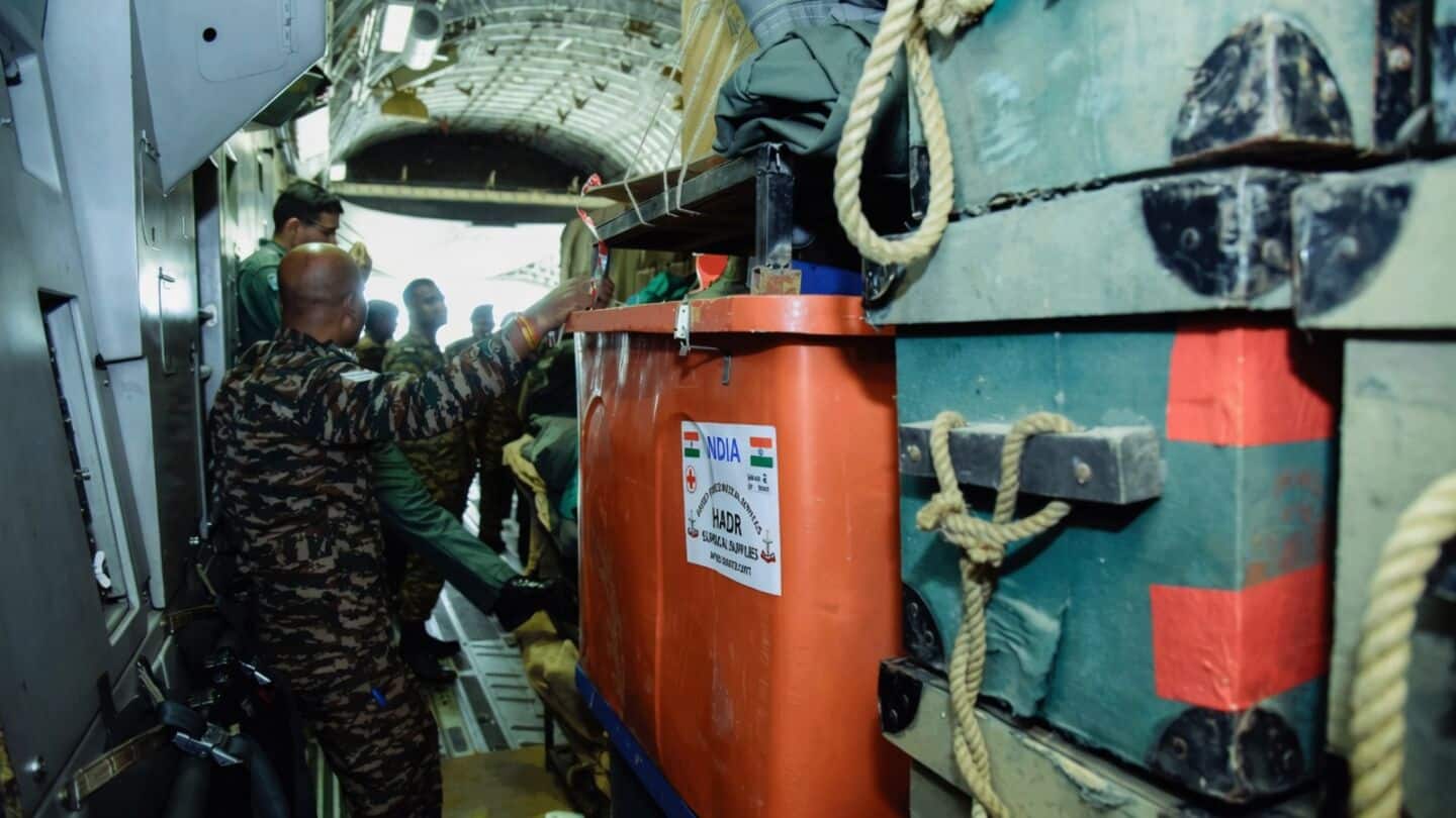 India launches 2 IAF C-17s for earthquake-hit Venezuela 
