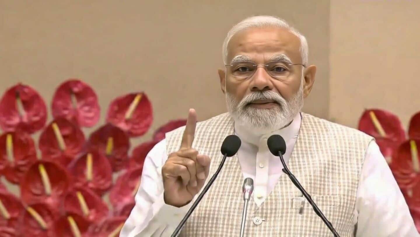 'One of most important decisions': PM on Women Reservation Bill 