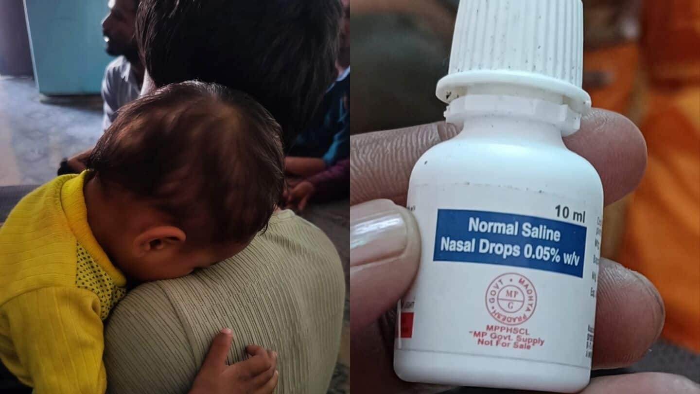 MP toddler blinded after 'doctor puts nasal drops in eyes'