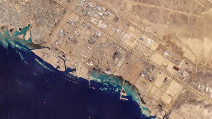 Saudi's Yanbu port, currently the only crude export outlet, hit
