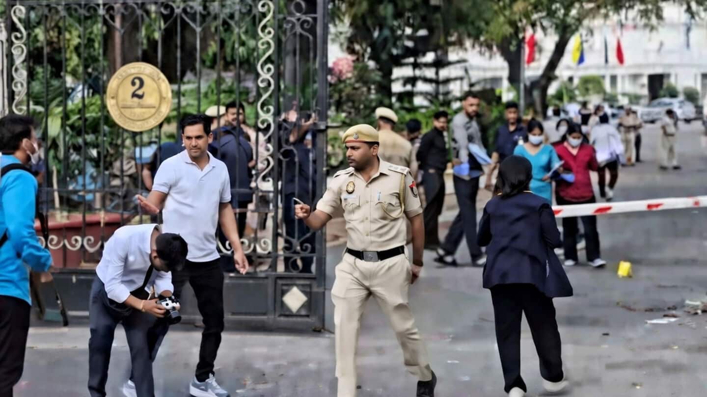 Masked driver arrested after breaching Delhi Assembly, placing bouquet inside 