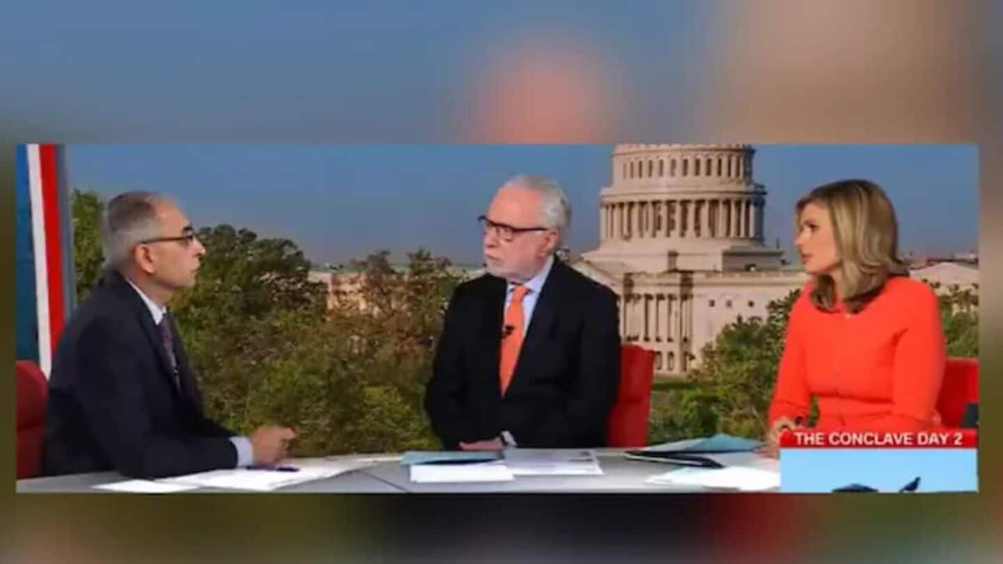 'First of all..': Indian envoy corrects CNN anchor's Kashmir comment 'First of all..': Indian envoy corrects CNN anchor's Kashmir comment