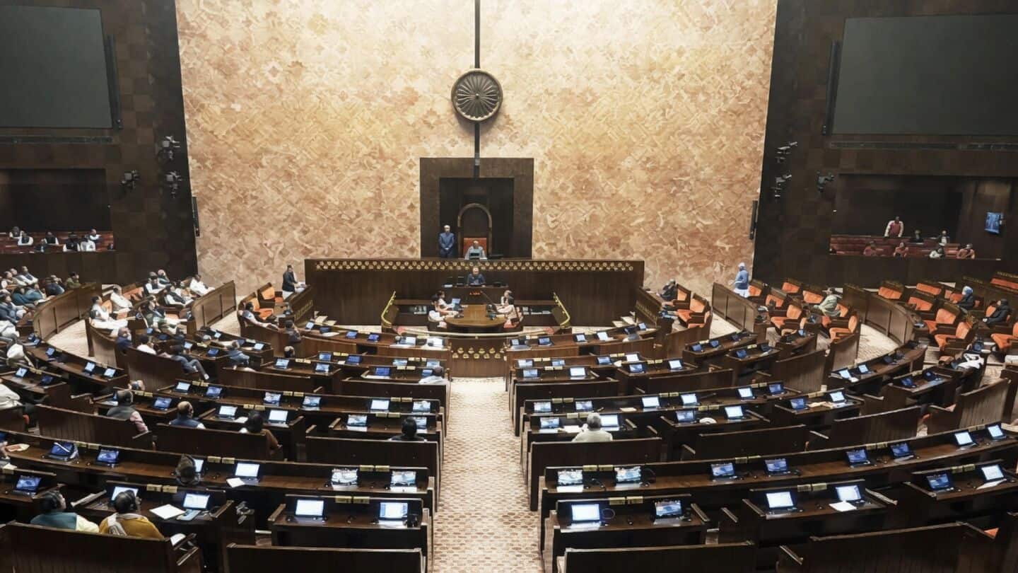 How close is NDA to 2/3 majority in Rajya Sabha 