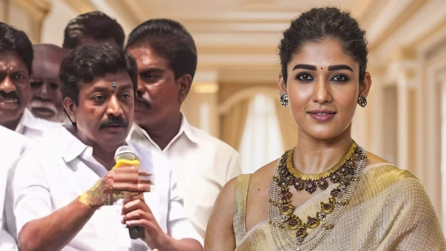 'If I say I want Nayanthara...': AIADMK MP sparks row 