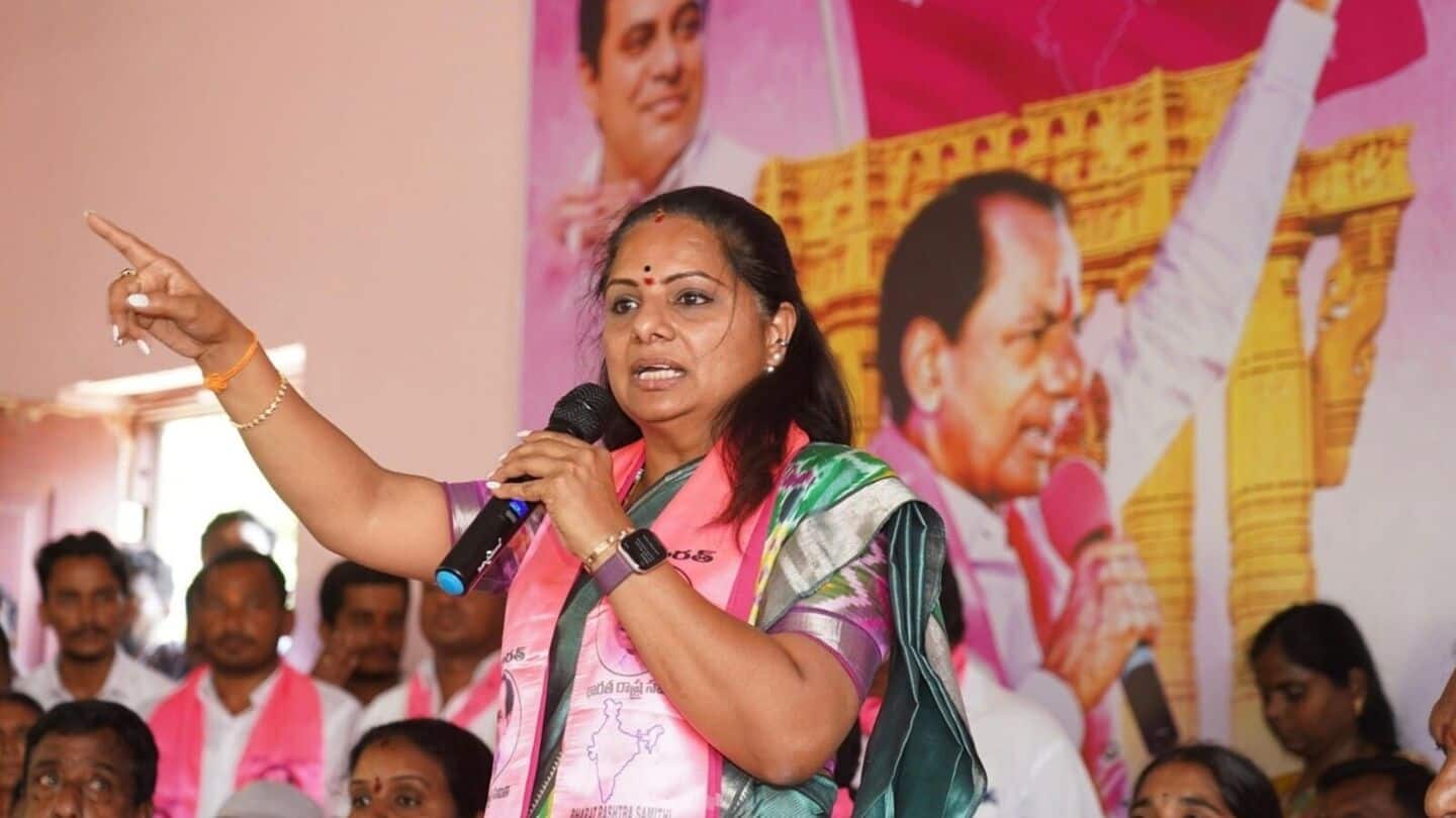 Kavitha quits BRS day after suspension Kavitha quits BRS day after suspension