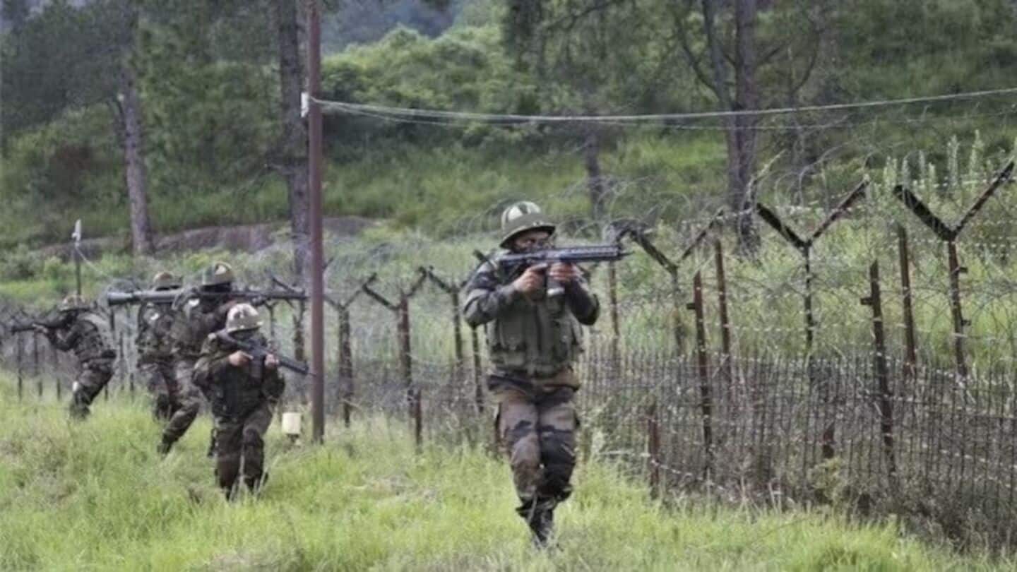 Pakistan army violates ceasefire along LoC for 8th consecutive night Pakistan army violates ceasefire along LoC for 8th consecutive night