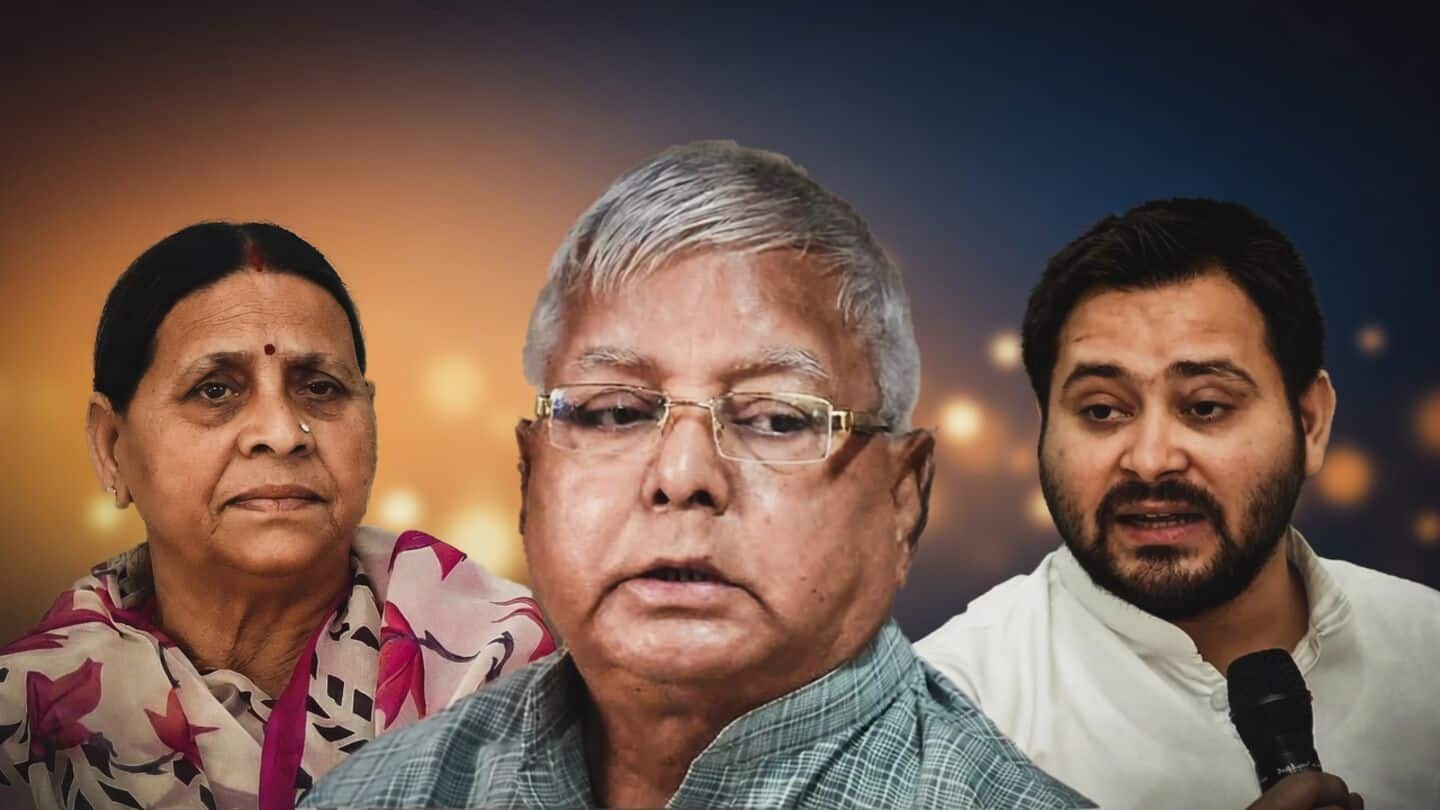 Setback for Lalu Yadav, family in IRCTC 'scam'; charges framed