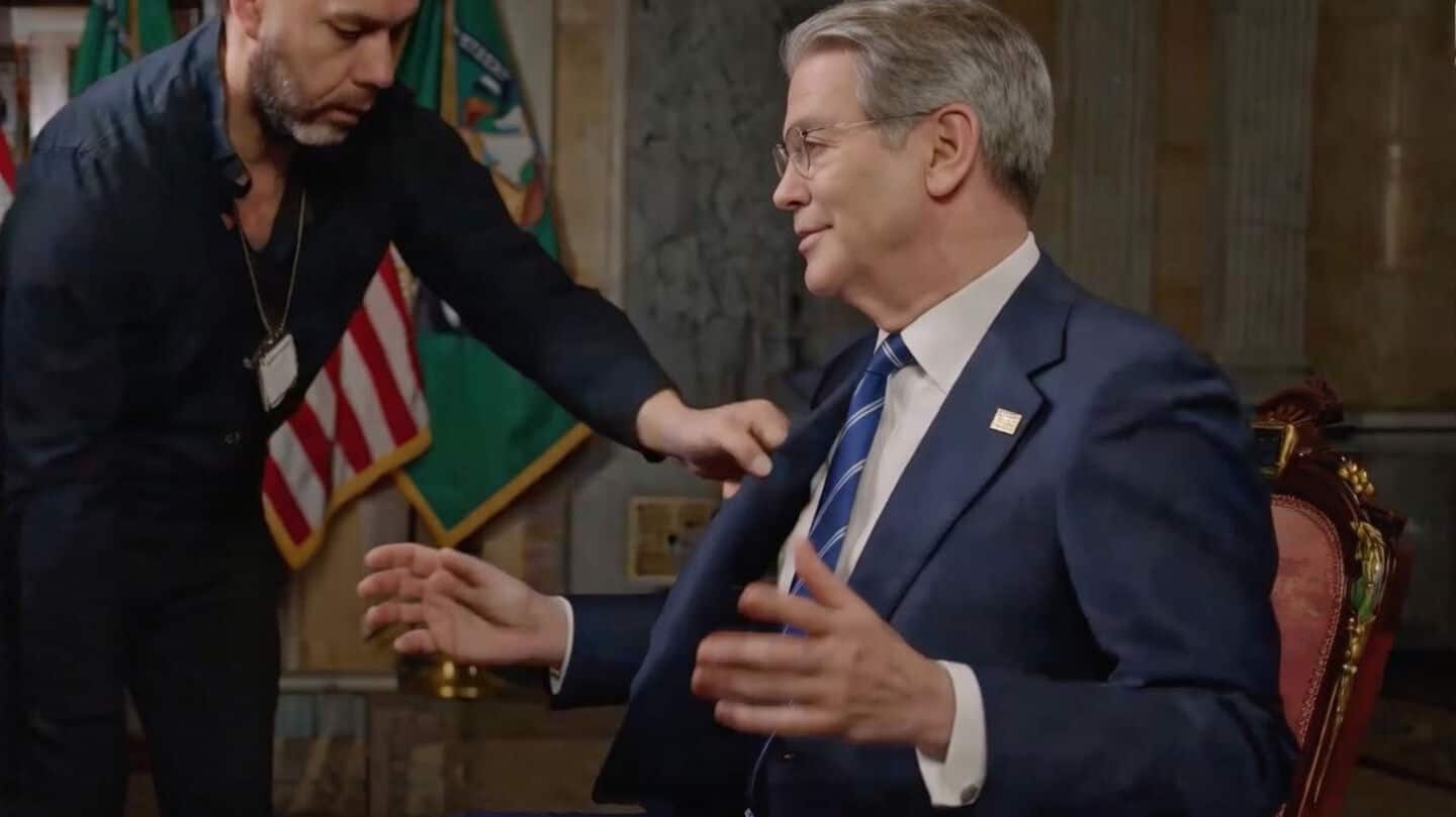 'President wants you now': US Treasury Secretary summoned mid-live interview 