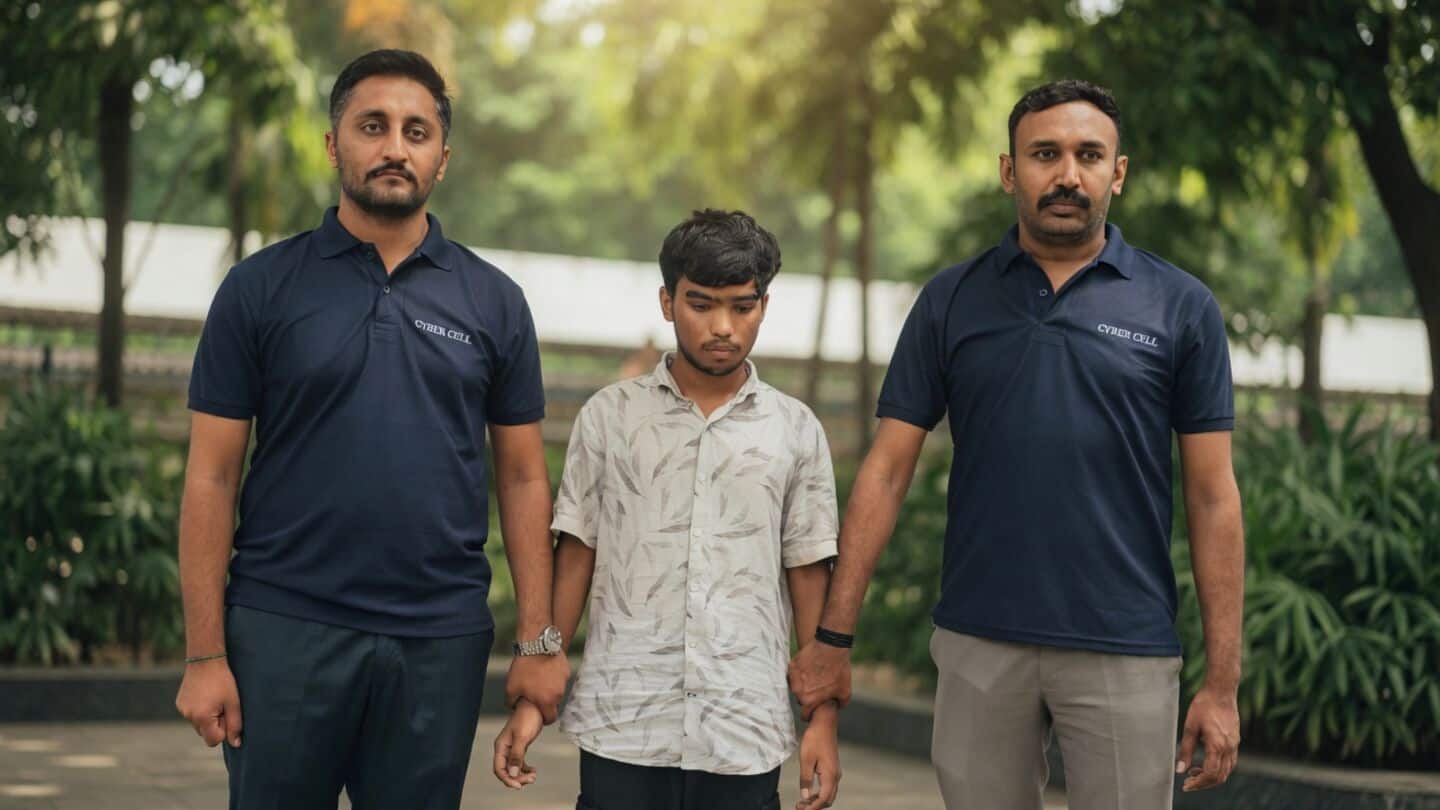 18-year-old arrested after running ₹64cr cyber fraud network using AI