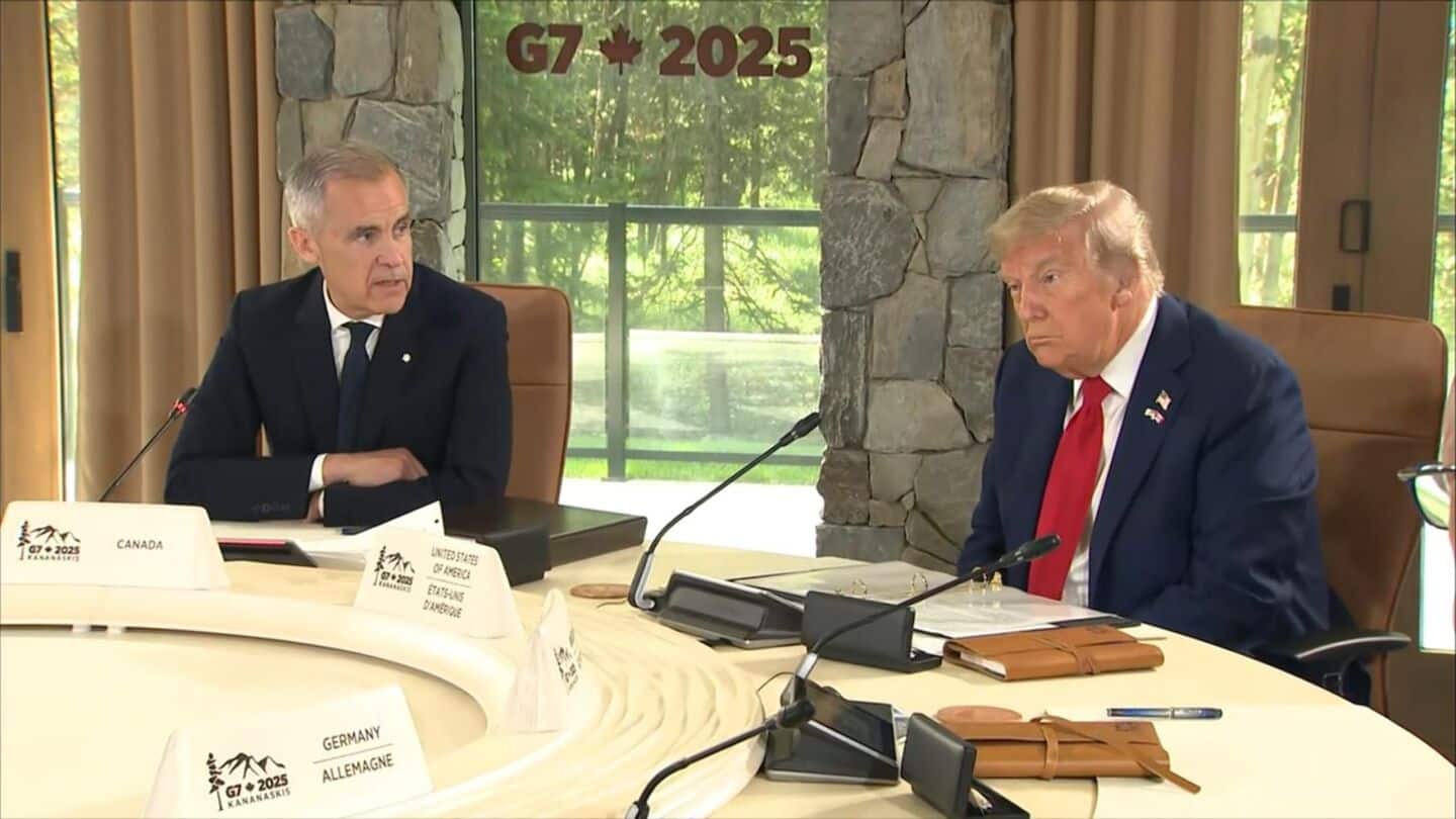 'Not leaving G7 to broker Iran-Israel..deal': Trump refutes Macron's claims 'Not leaving G7 to broker Iran-Israel..deal': Trump refutes Macron's claims