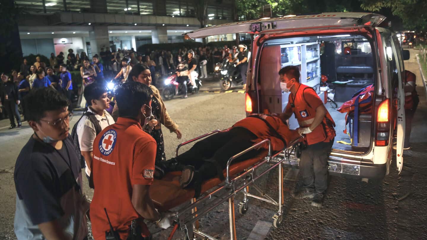 Storm-ravaged Philippine province hit by powerful 6.9-magnitude earthquake; 60 killed
