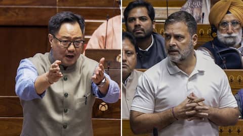 Rijiju-Rahul Gandhi exchange war of words over Women's Reservation Bill