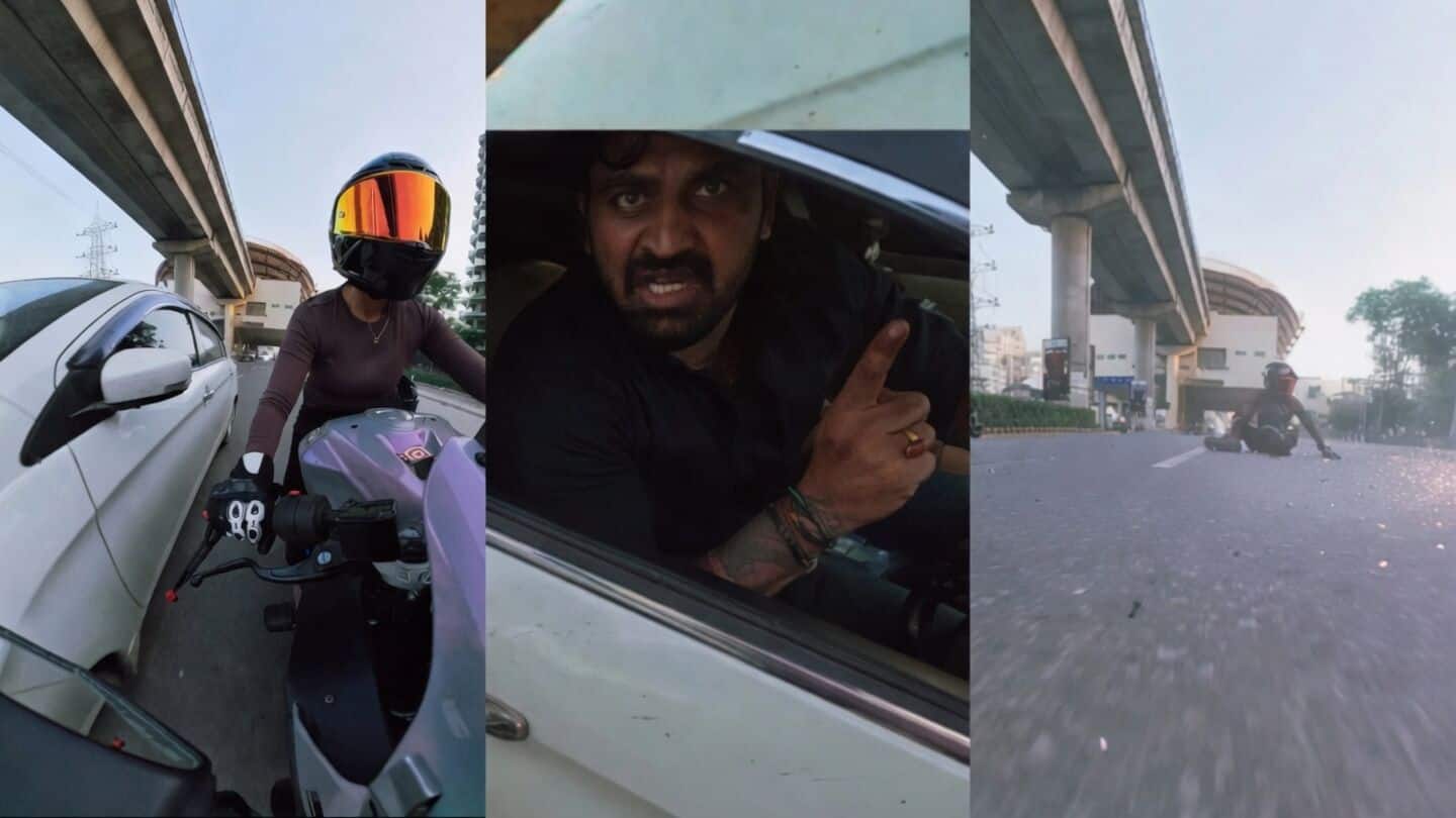 Gurugram hit-and-run case: Sedan driver arrested after hitting woman biker 