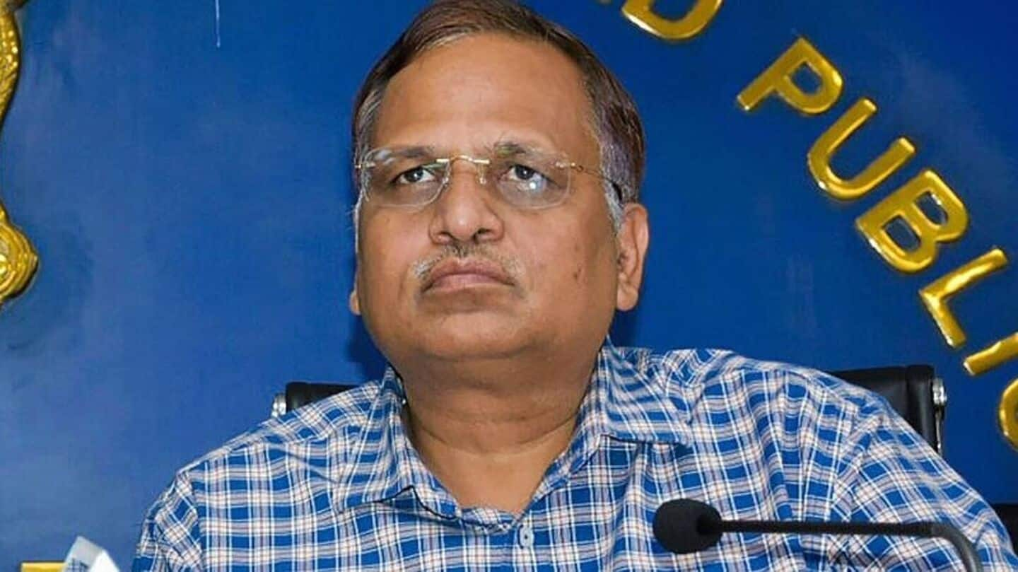 AAP's Satyendar Jain booked for corruption in ₹571cr CCTV project