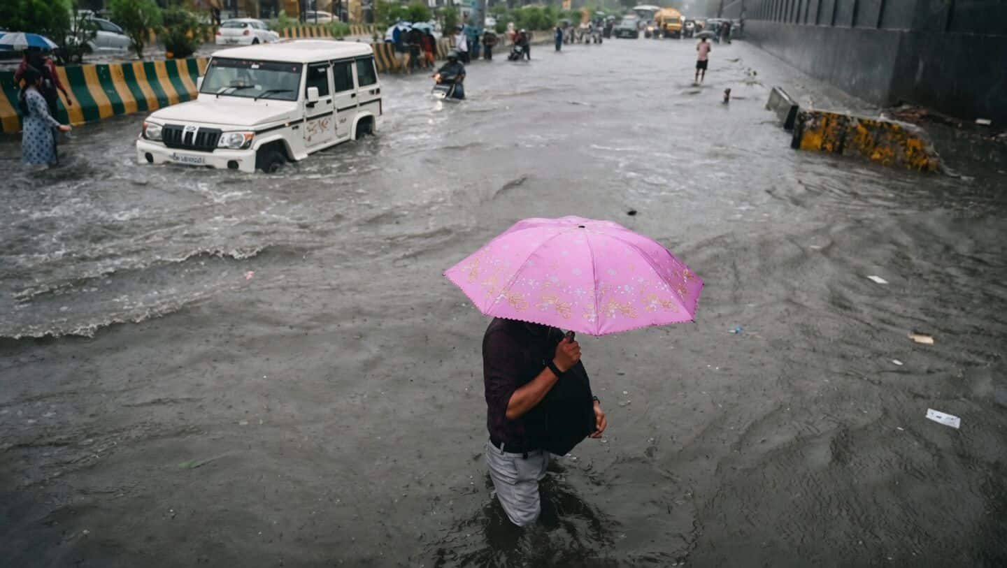 Monsoon causes mayhem across India; 25 dead in rain-related incidents 