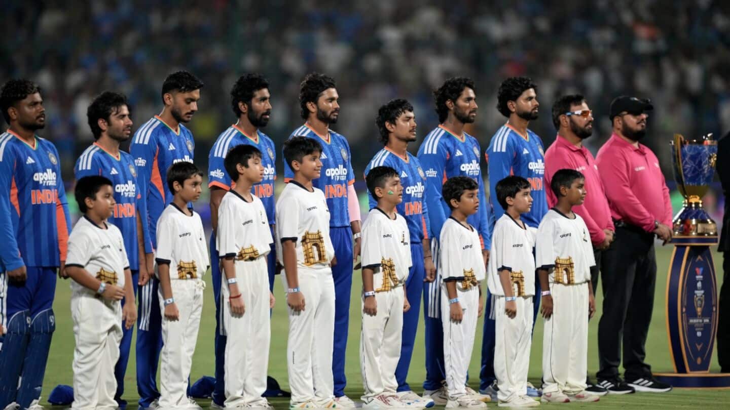 Full 'Vande Mataram' played at India-Afghan match; Congress questions logic 