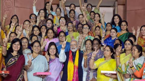 Modi pens op-ed on Women's Reservation Bill 