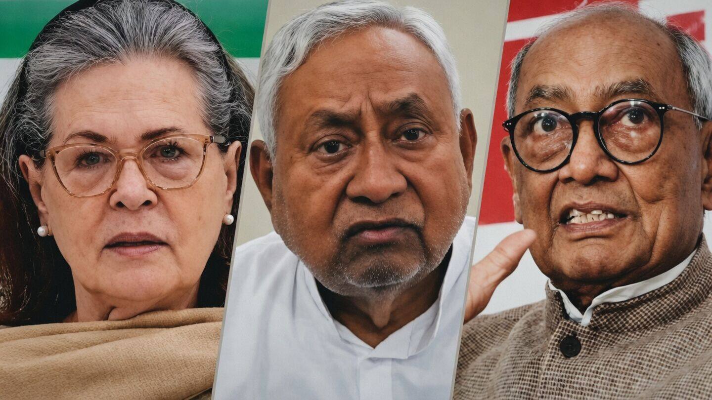 'Thank God, he left': Sonia-Digvijaya Singh argue over Nitish Kumar