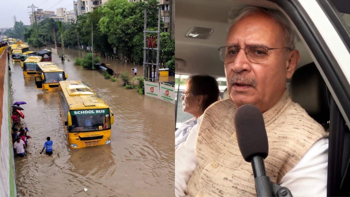 Ex-Congress minister, now BJP MP, calls Gurugram waterlogging 'Congress-era mess'
