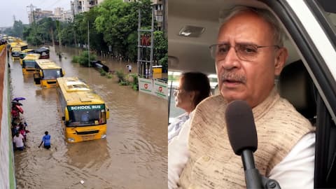 Ex-Congress minister, now BJP MP, calls Gurugram waterlogging 'Congress-era mess'