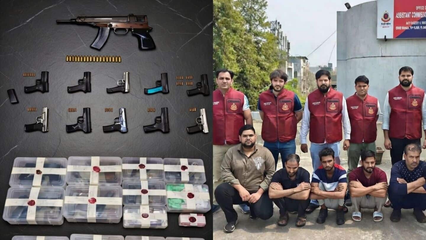 Delhi Police busts transnational arms racket linked to Pakistan, Bangladesh 