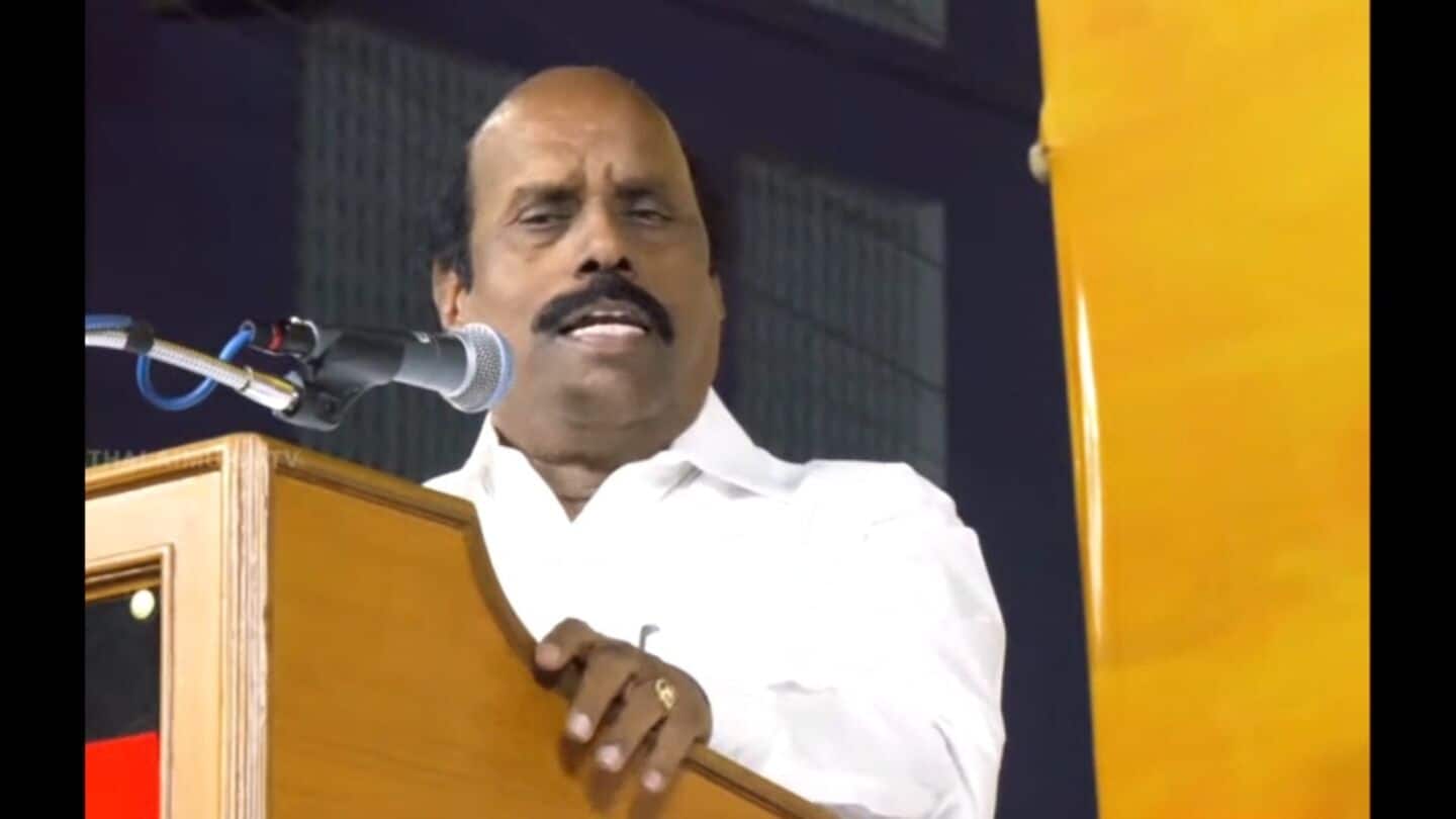 'Who understands that?': Tamil Nadu minister mocks Sanskrit wedding chants 'Who understands that?': Tamil Nadu minister mocks Sanskrit wedding chants