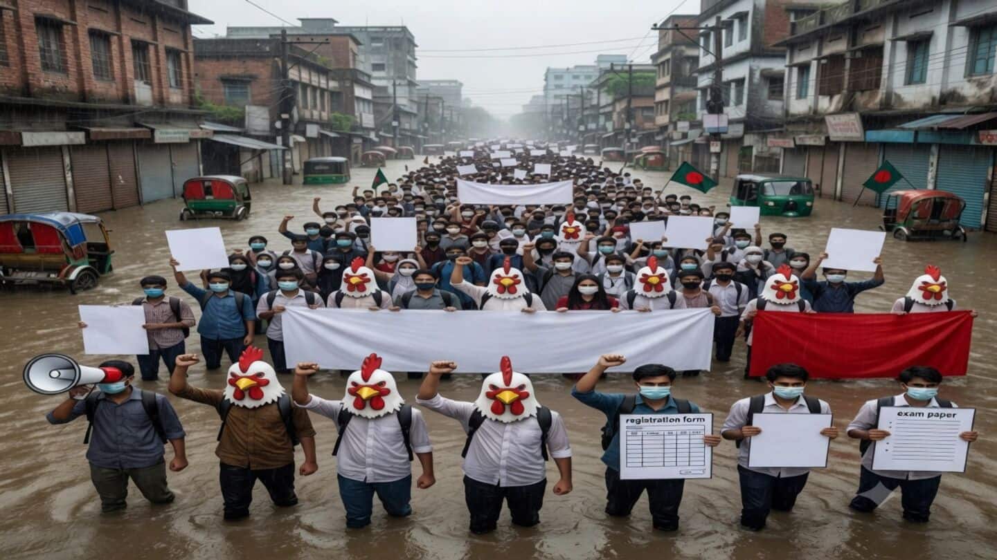 What is 'Broiler Chicken Party' that has emerged in Bangladesh 