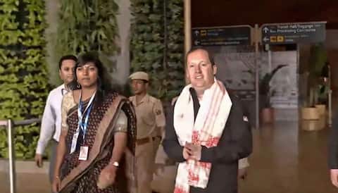 US envoy Gor arrives in Assam for Himanta Sarma's swearing-in