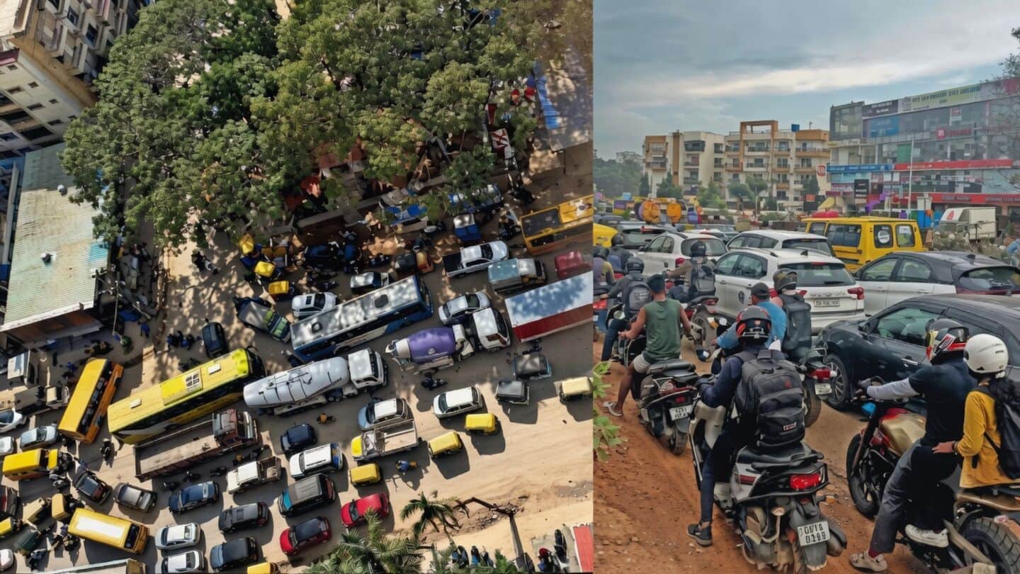 Bengaluru traffic woes: Exam-bound schoolchildren take 2.5hrs to cover 4km