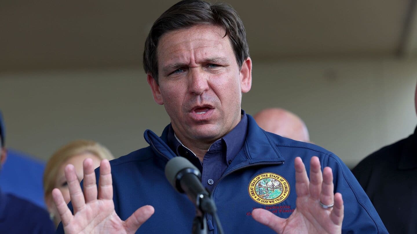 'Mostly benefits Indians': Florida governor calls H-1B visas 'total scam' 'Mostly benefits Indians': Florida governor calls H-1B visas 'total scam'