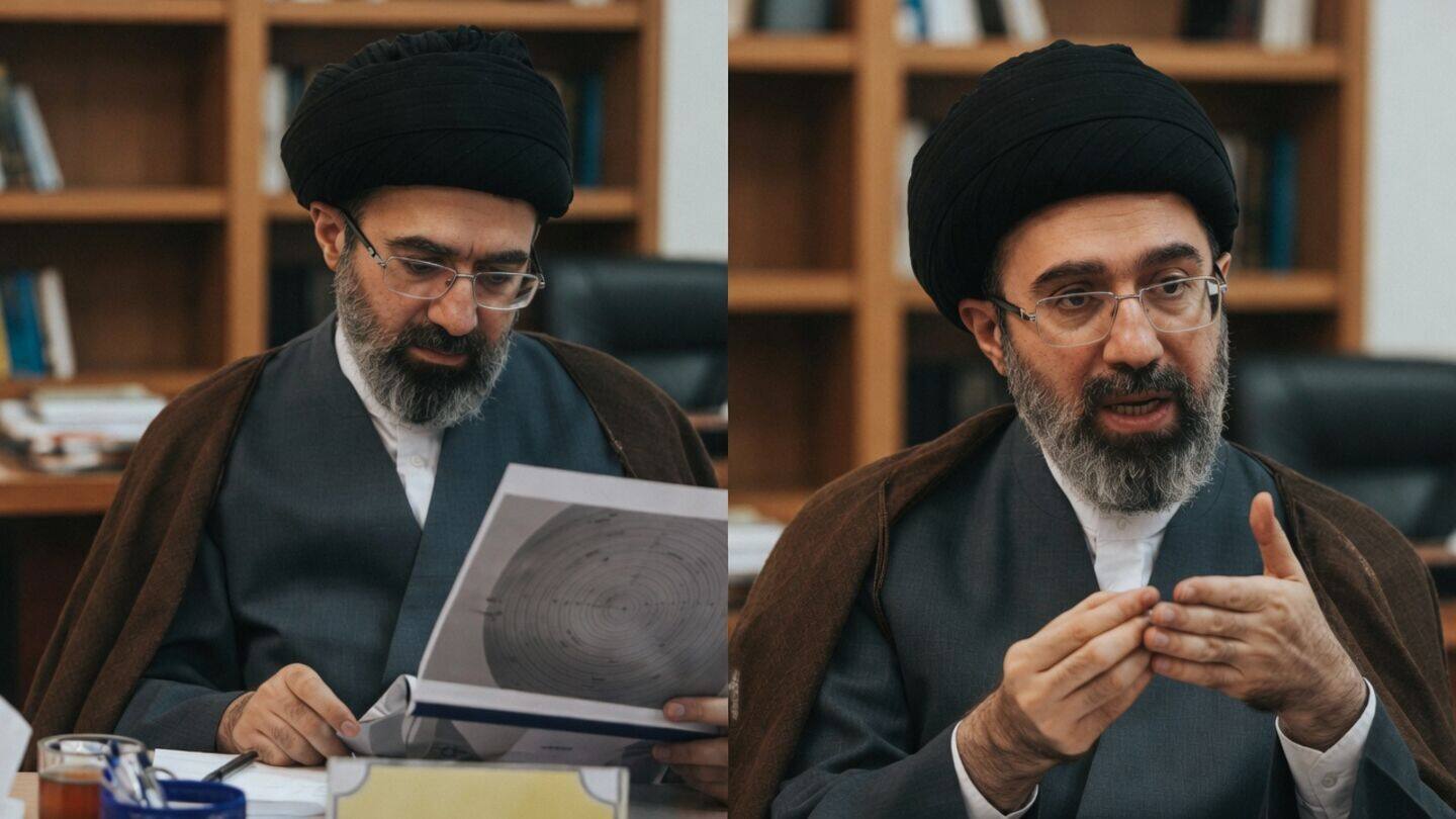 Iran releases Mojtaba Khamenei video with audio for first time  