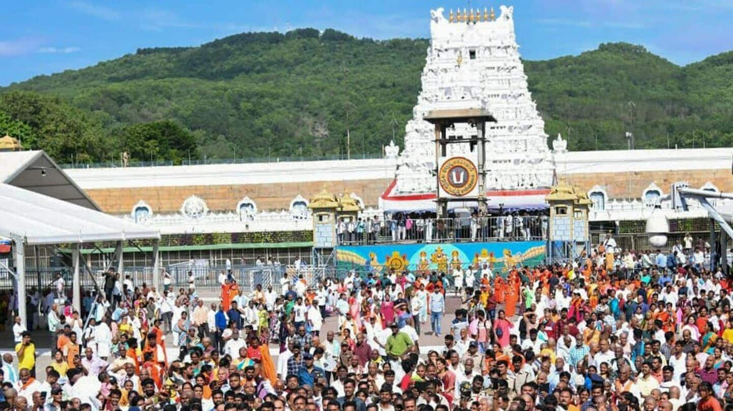 Chandrababu Naidu bats for 'only Hindu' employees at Tirumala Temple 