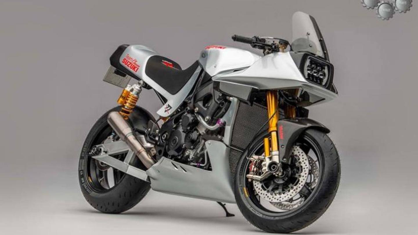 It has twin shock absorbers on the rear It has twin shock absorbers on the rear