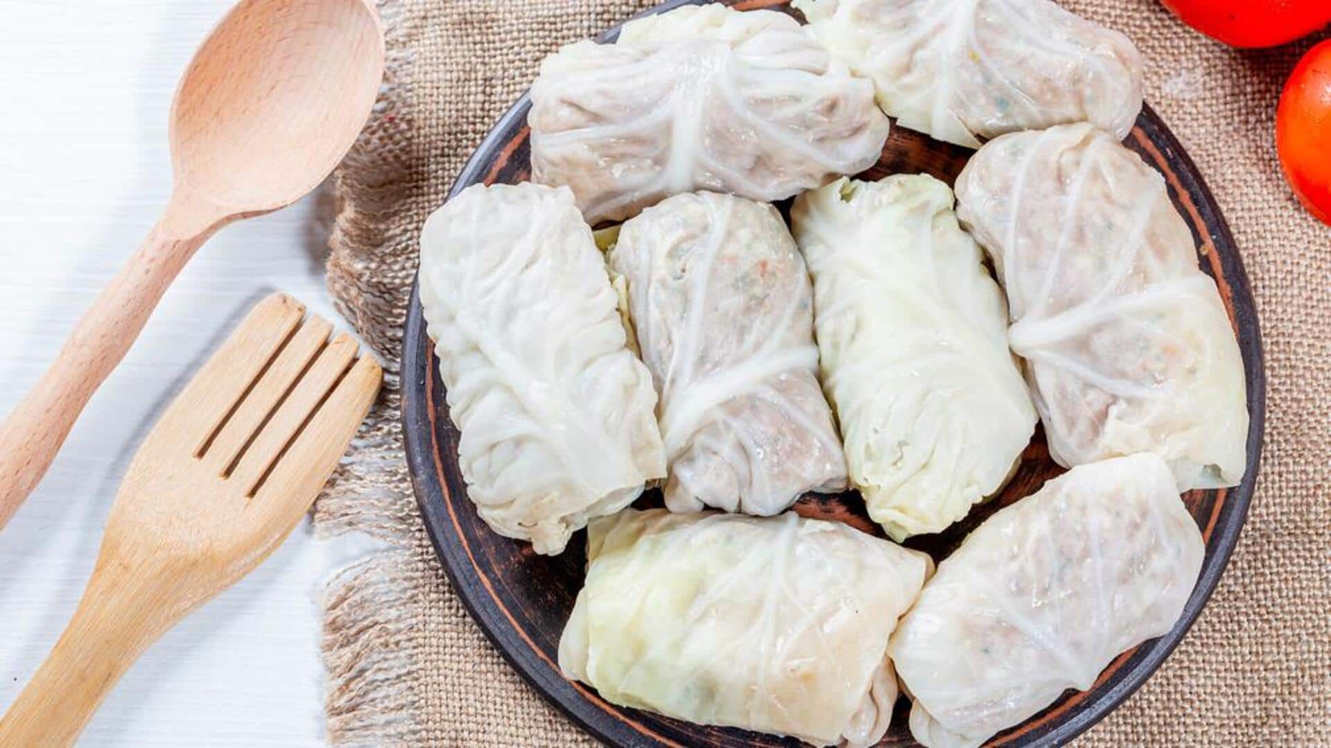Vegan cabbage rolls: A step-by-step recipe