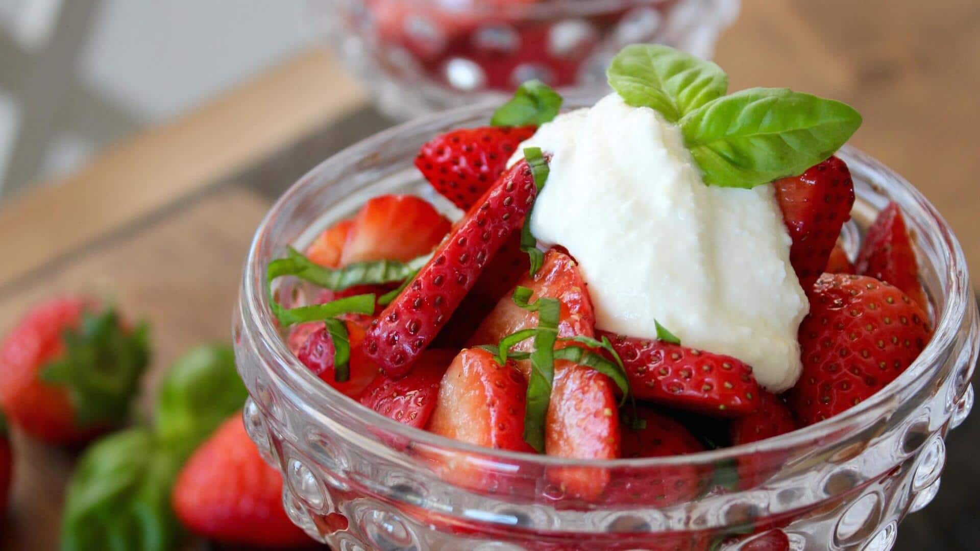Why you should try the basil-strawberry combo