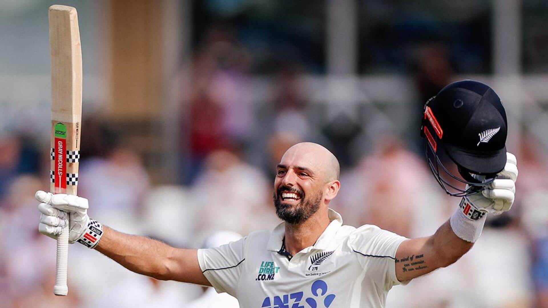 Daryl Mitchell slams his 4th Test hundred versus England: Stats